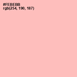 #FEBEBB - Sundown Color Image