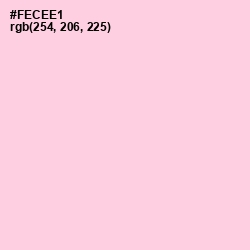 #FECEE1 - Classic Rose Color Image
