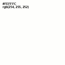 #FEFFFC - Romance Color Image