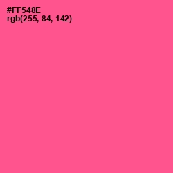 #FF548E - French Rose Color Image