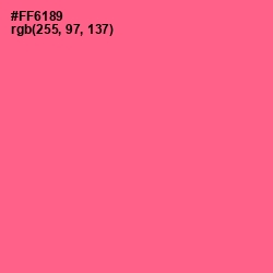 #FF6189 - Froly Color Image