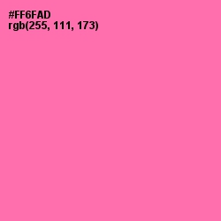 #FF6FAD - Hot Pink Color Image