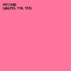 #FF749B - Froly Color Image