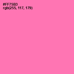 #FF75B3 - Persian Pink Color Image