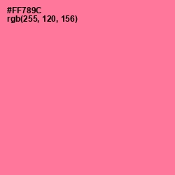 #FF789C - Froly Color Image