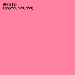 #FF819F - Geraldine Color Image