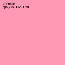 #FF98B3 - Wewak Color Image