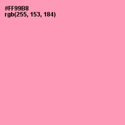 #FF99B8 - Wewak Color Image