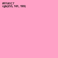 #FFA1C7 - Carnation Pink Color Image