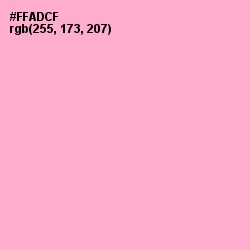 #FFADCF - Carnation Pink Color Image