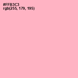 #FFB3C3 - Carnation Pink Color Image
