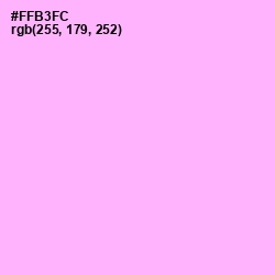 #FFB3FC - Mauve Color Image