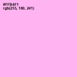 #FFB4F1 - Lavender Rose Color Image