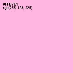 #FFB7E1 - Lavender Rose Color Image