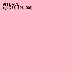 #FFBACE - Cotton Candy Color Image