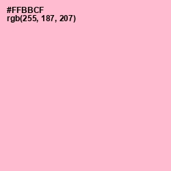 #FFBBCF - Cotton Candy Color Image