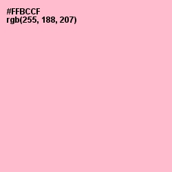 #FFBCCF - Cotton Candy Color Image