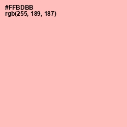 #FFBDBB - Sundown Color Image