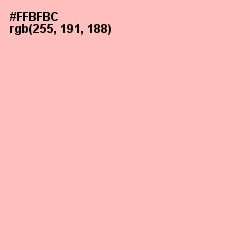 #FFBFBC - Sundown Color Image