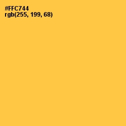 #FFC744 - Ronchi Color Image