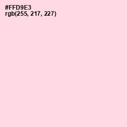 #FFD9E3 - Pig Pink Color Image