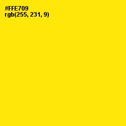#FFE709 - Turbo Color Image