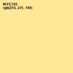 #FFE795 - Golden Glow Color Image