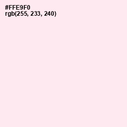 #FFE9F0 - Remy Color Image