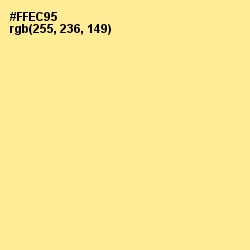 #FFEC95 - Golden Glow Color Image