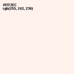 #FFF2EC - Bridesmaid Color Image