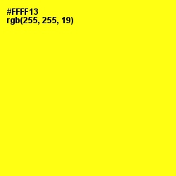 #FFFF13 - Broom Color Image