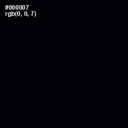 #000007 - Black Color Image