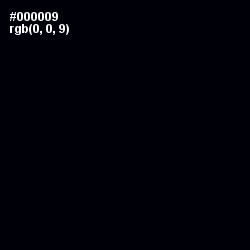 #000009 - Black Color Image