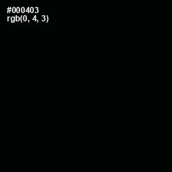 #000403 - Black Color Image