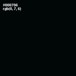 #000706 - Black Color Image