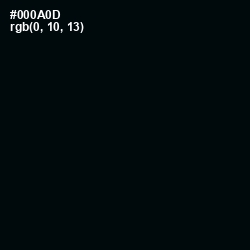 #000A0D - Cod Gray Color Image