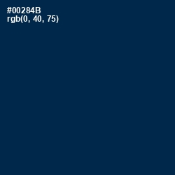 #00284B - Blue Whale Color Image