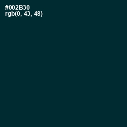 #002B30 - Daintree Color Image