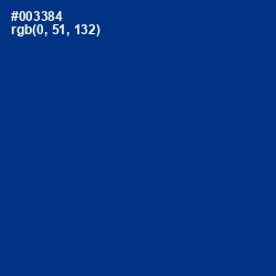 #003384 - Resolution Blue Color Image