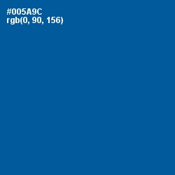 #005A9C - Venice Blue Color Image