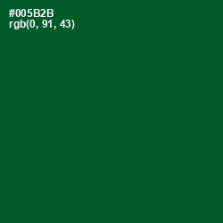 #005B2B - Kaitoke Green Color Image