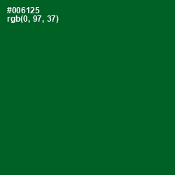 #006125 - Fun Green Color Image