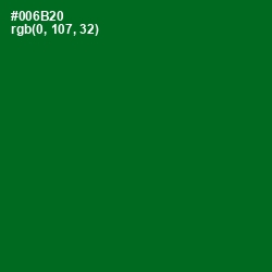 #006B20 - Fun Green Color Image