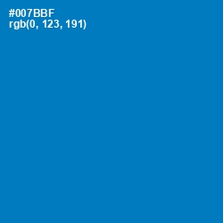 #007BBF - Deep Cerulean Color Image