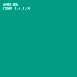 #009D85 - Gossamer Color Image