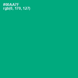 #00AA7F - Jade Color Image