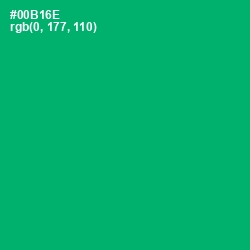 #00B16E - Jade Color Image