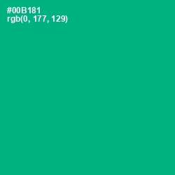 #00B181 - Niagara Color Image