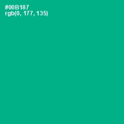 #00B187 - Persian Green Color Image