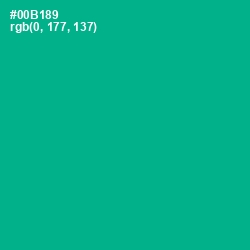 #00B189 - Persian Green Color Image